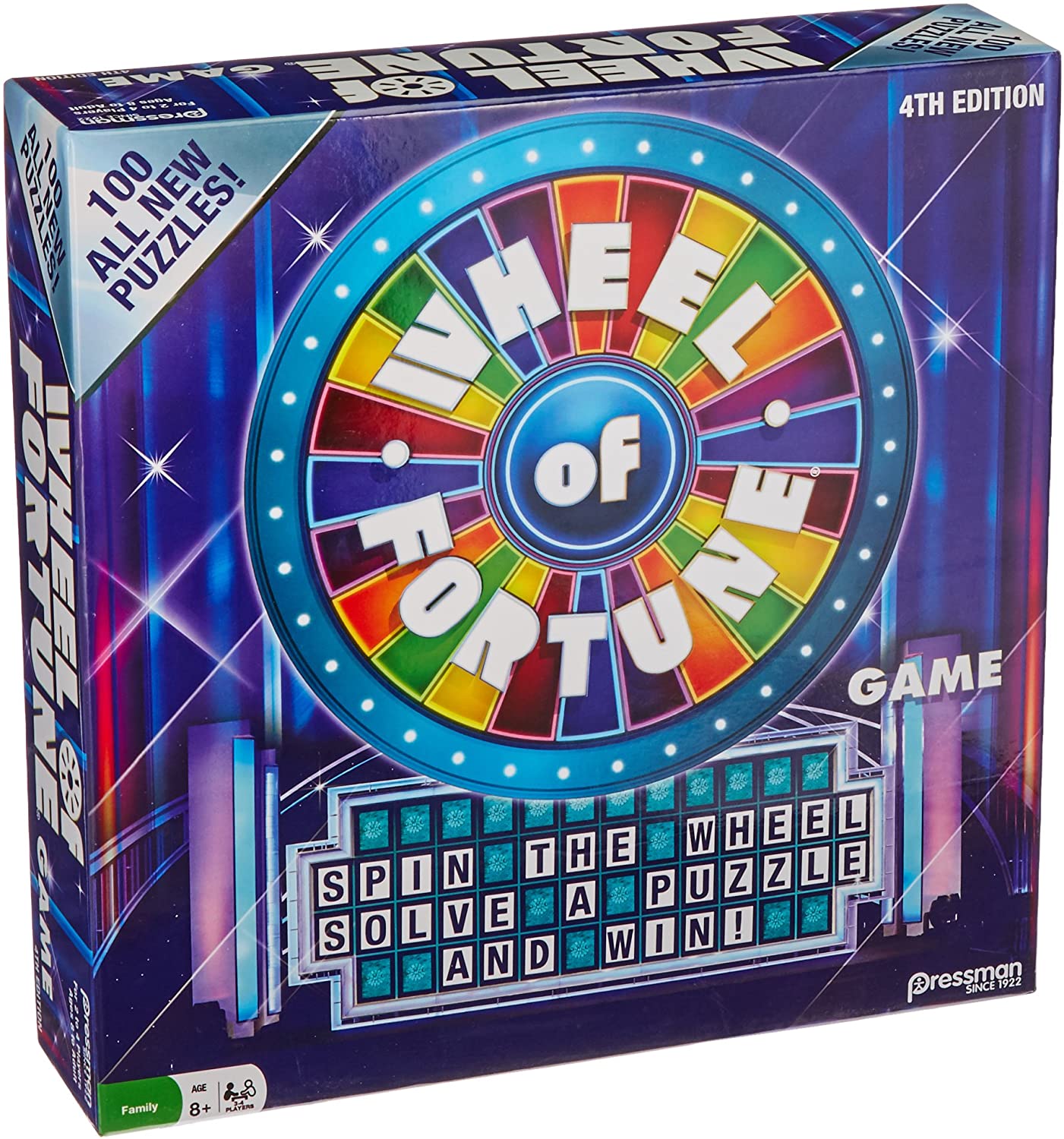 instructions for wheel of fortune board game